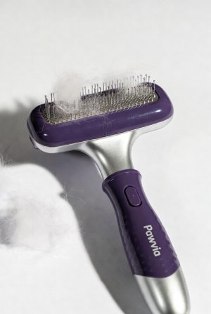 Self-Cleaning Slicker Brush